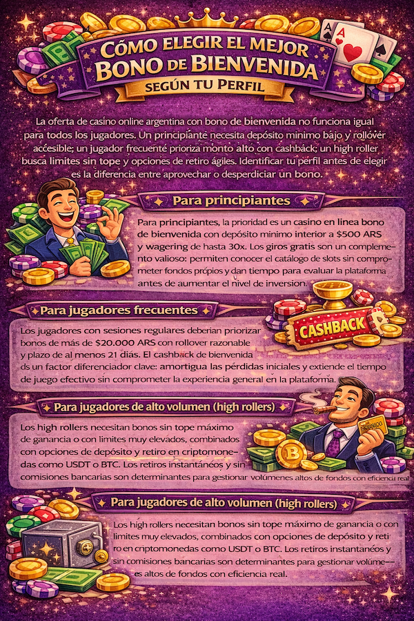 Cómo elegir el mejor bono