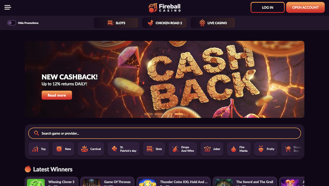 Fireball Casino