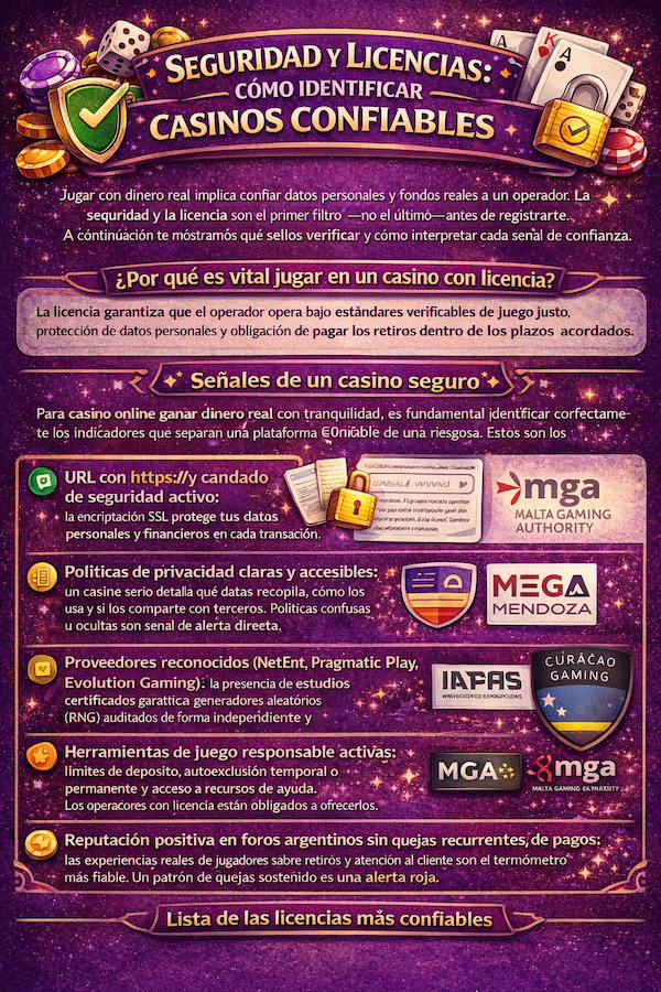 Seguridad y licencias